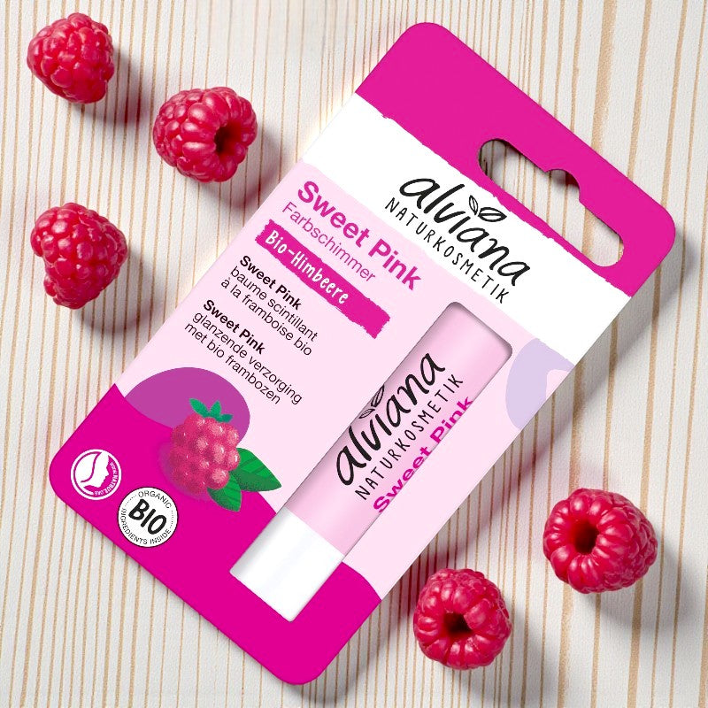 Lippenbalsam Sweet Pink Himbeere BIO
