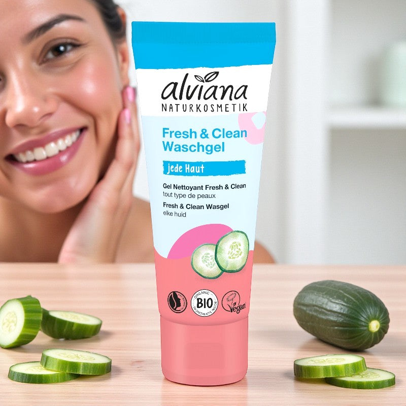 Gel nettoyant fresh & clean concombre BIO