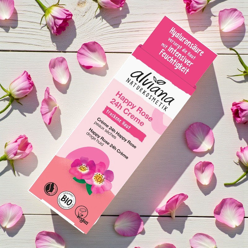 Gesichtscreme 24h Happy Rose BIO