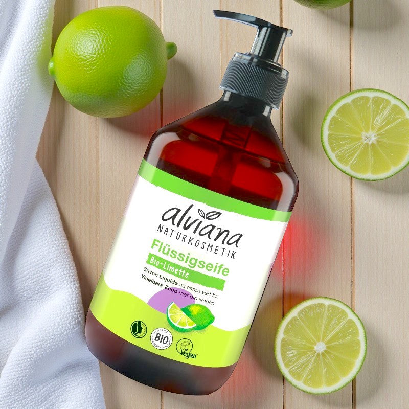 Savon liquide citron vert