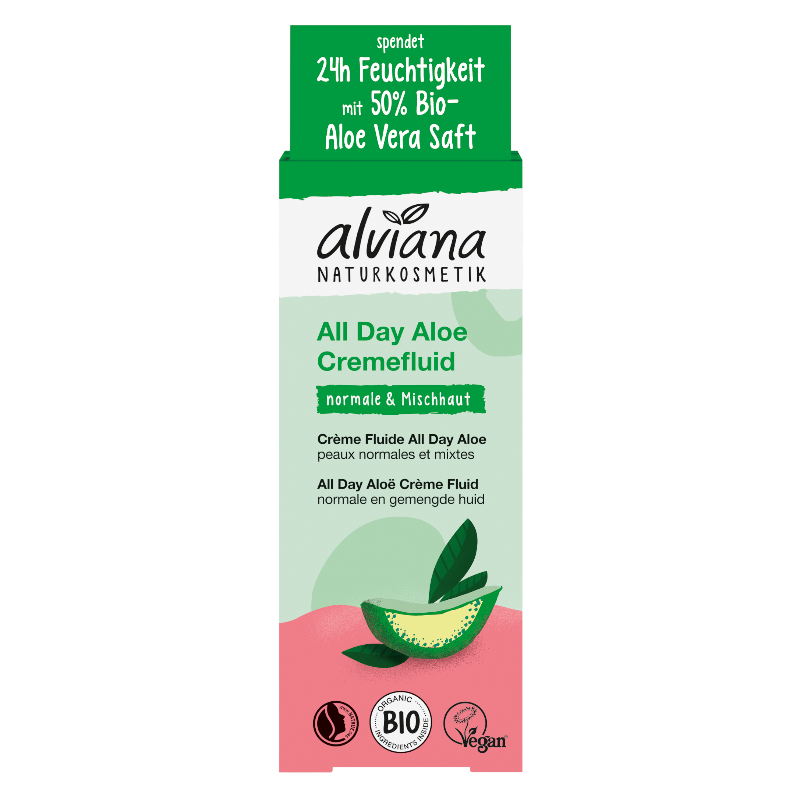 Crème fluide visage all day aloe vera BIO