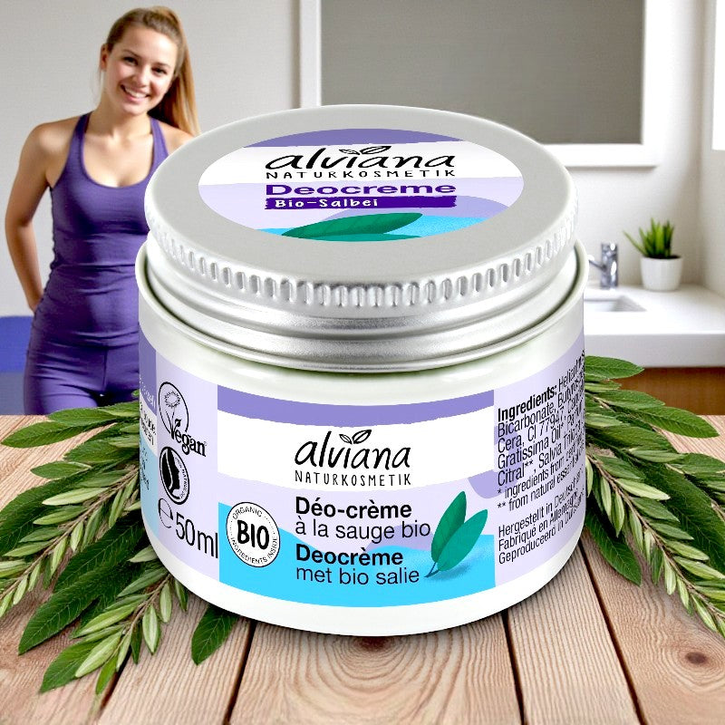 Déodorant crème sauge