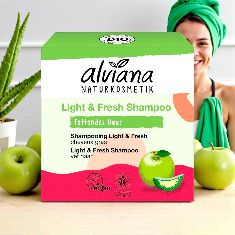 Shampooing solide pomme & aloe vera