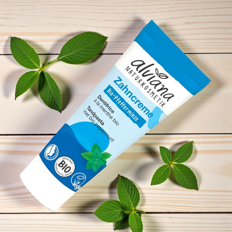 Dentifrice à la menthe avec fluor