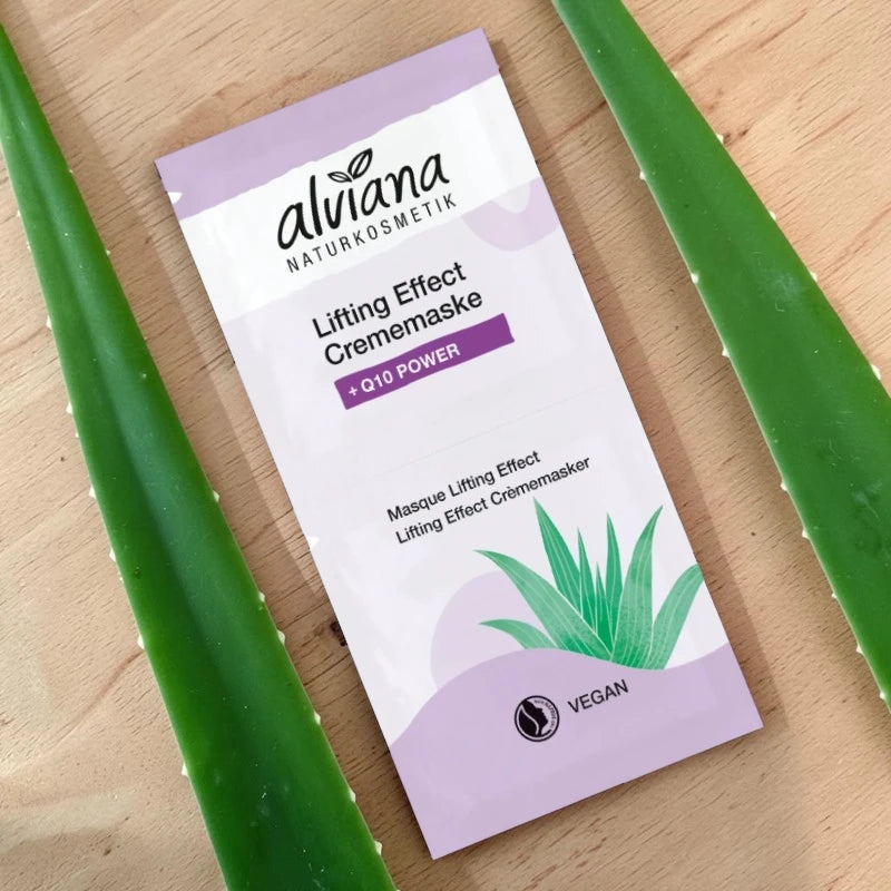 Alviana - Lifiting Effect Crememaske Q10 & Aloe Vera BIO 15ml