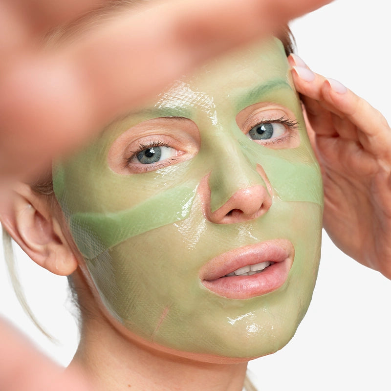 Masque visage hydrogel hydratant