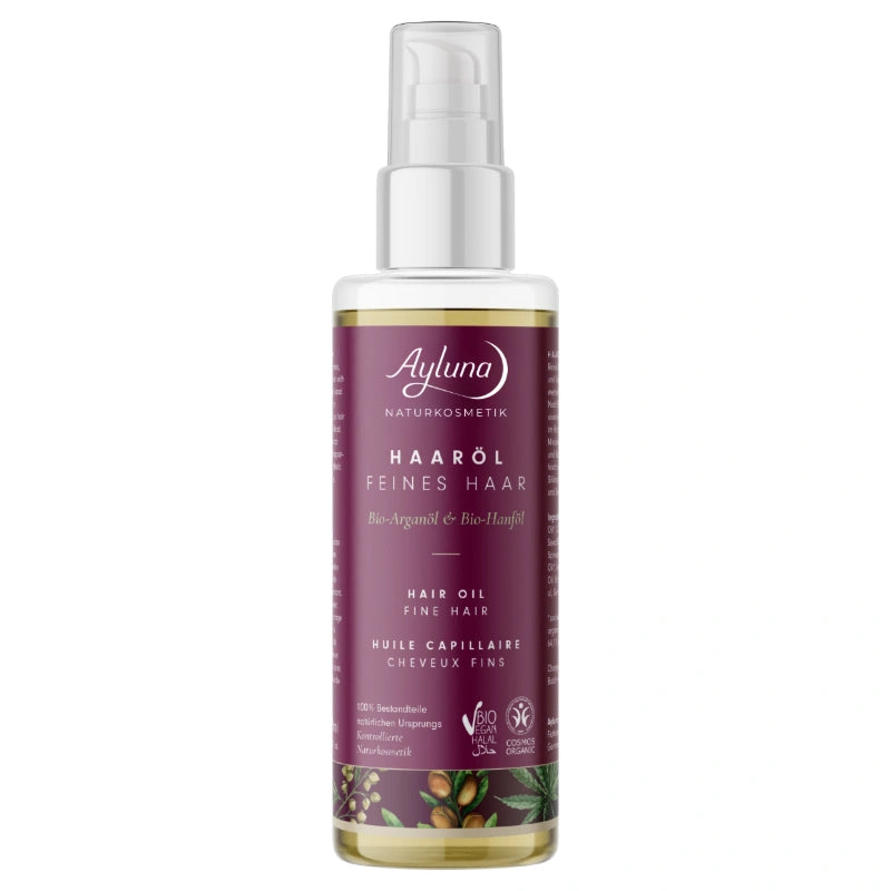 Ayluna - Huile capillaire intensive BIO argan & coco 100ml