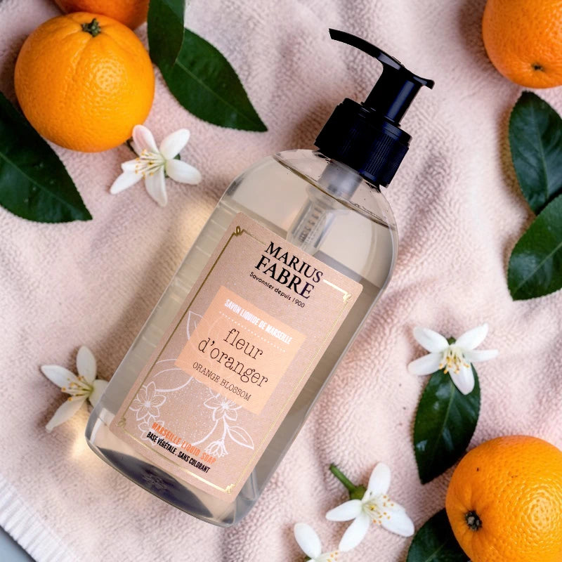 Marseiller Flüssigseife Orangenblüte