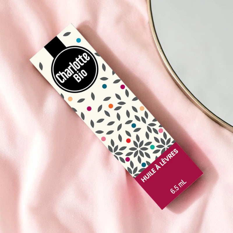 Huile à lèvres raspberry silk BIO
