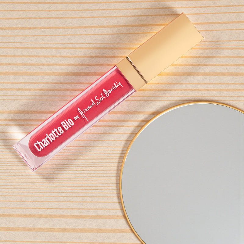Lip Glow Rouge – 6,5 ml – Charlotte Bio