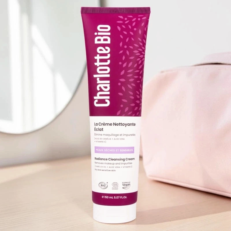 Strahlende Reinigungscreme Kamelie & Aloe Vera BIO