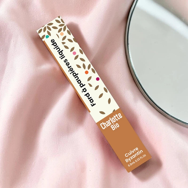 Fard à paupières liquide cuivre BIO