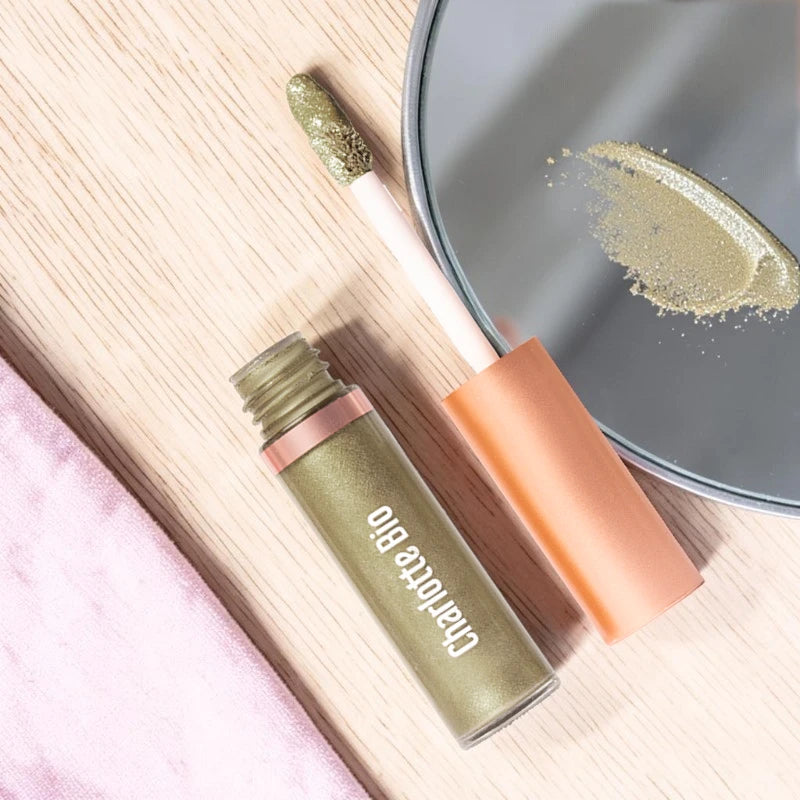 Flüssig-Lidschatten Smaragdgrün BIO
