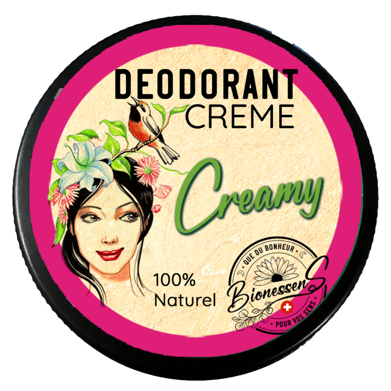 Déodorant crème Creamy argile rose & coco