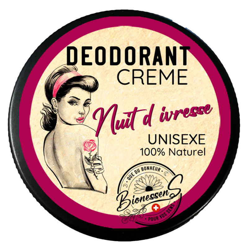 Déodorant crème Nuit d'ivresse senteur citronnée