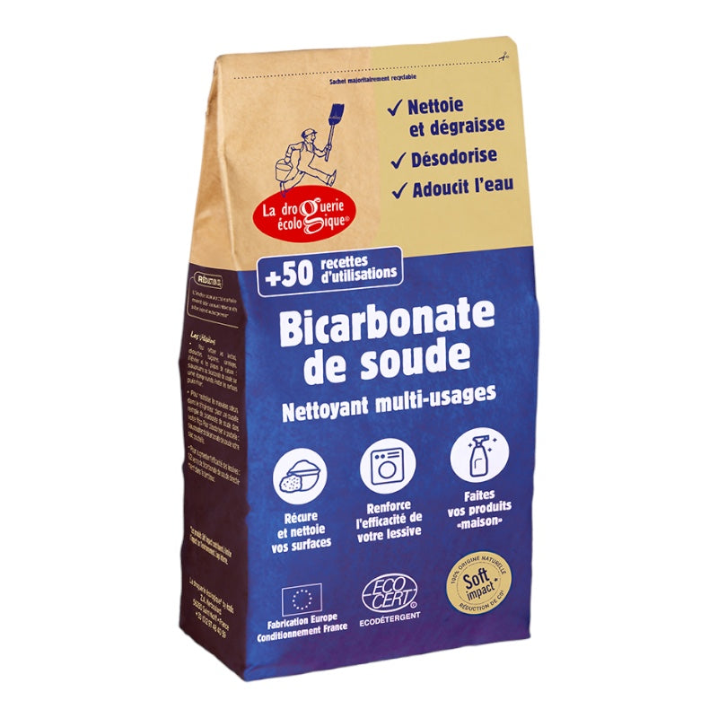 Bicarbonate de soude technique 500 g — La Droguerie Écologique