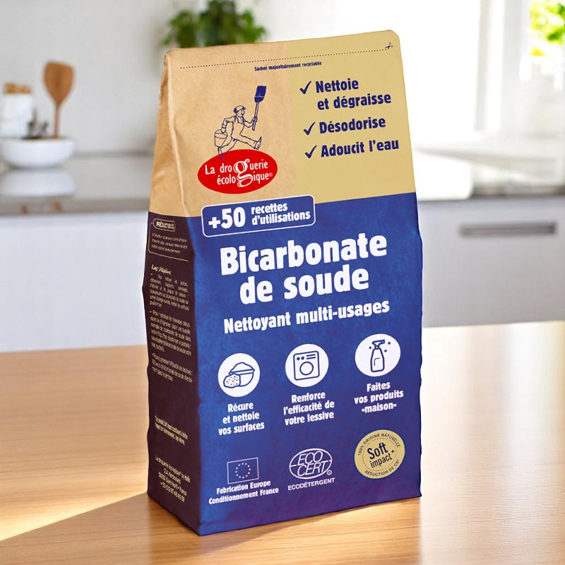 Bicarbonate de soude technique 500 g — La Droguerie Écologique