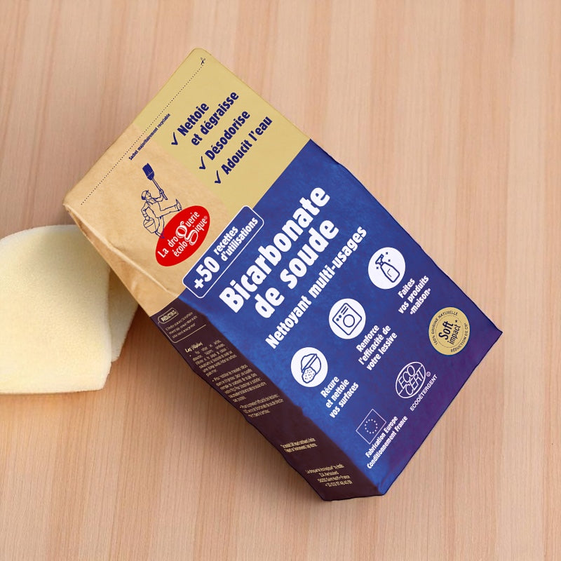 Bicarbonate de soude technique 500 g — La Droguerie Écologique