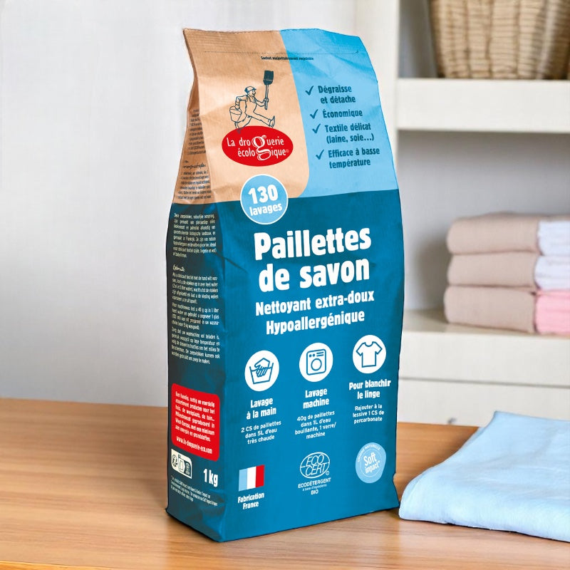 Paillettes de savon BIO