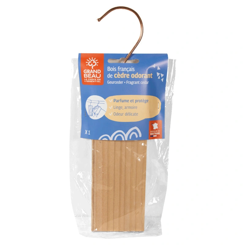 Grand Beau - Tablette à suspendre en bois de cèdre aromatique
