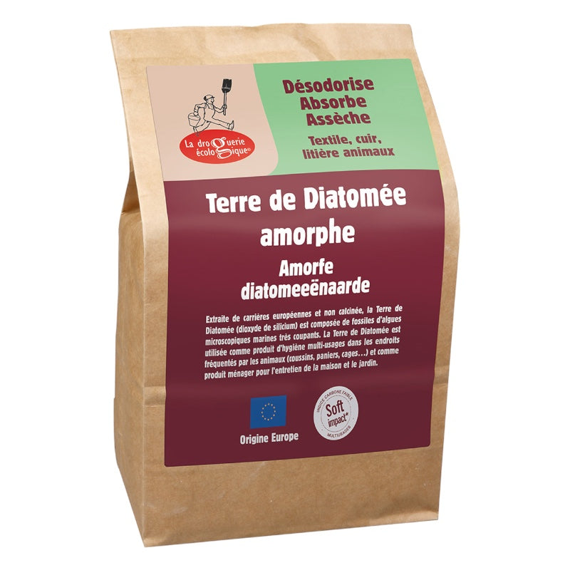 Terre de diatomée 1 kg – insecticide naturel en poudre (amorphe)