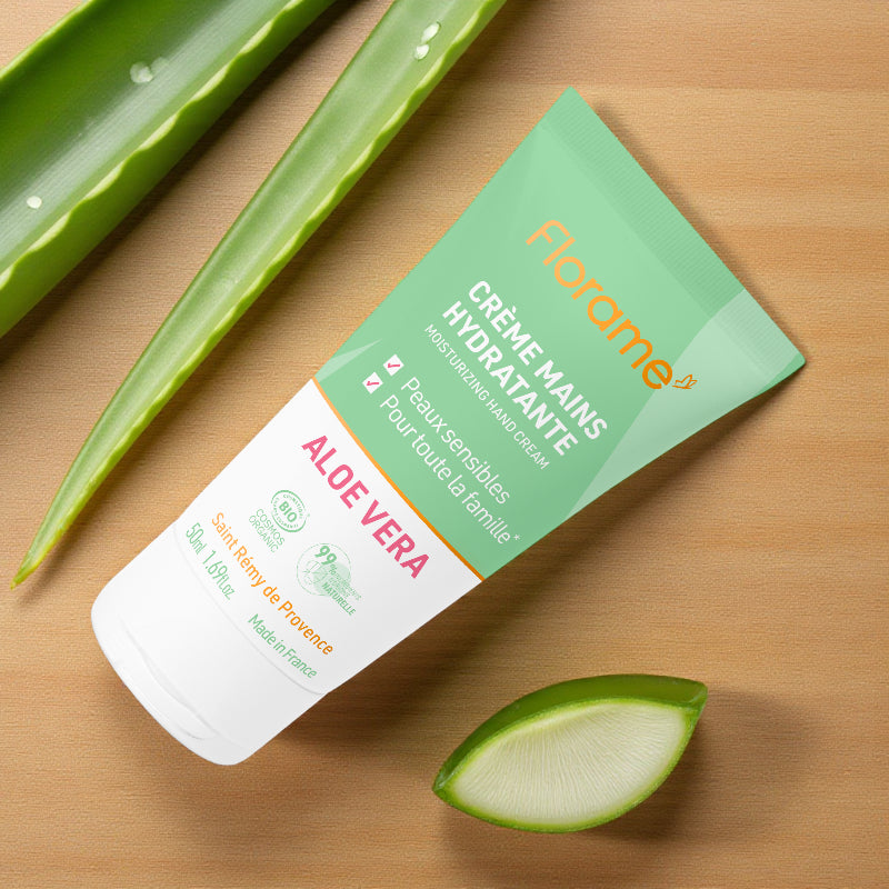 Crème mains hydratante aloe vera BIO - 50ml - Florame