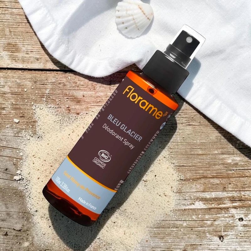 Déodorant spray homme bleu glacier BIO