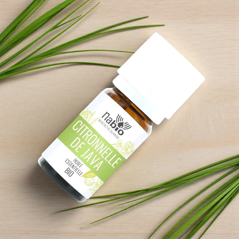 Huile essentielle BIO Citronnelle de Java - 10ml - Nabio