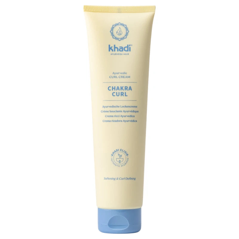 Crème bouclante ayurvédique cheveux bouclés orange