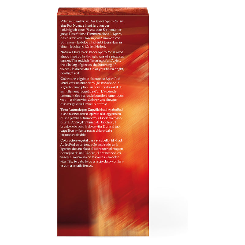 Teinture aux plantes BIO ApéroRed - 100g - Khadi