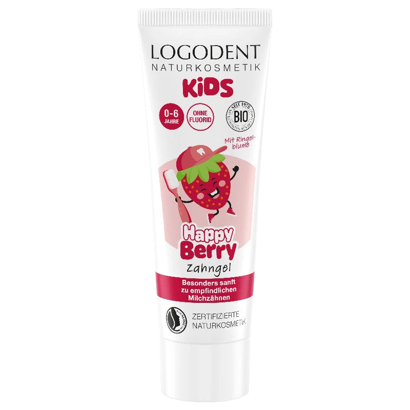Dentifrice enfant baies sans fluor BIO