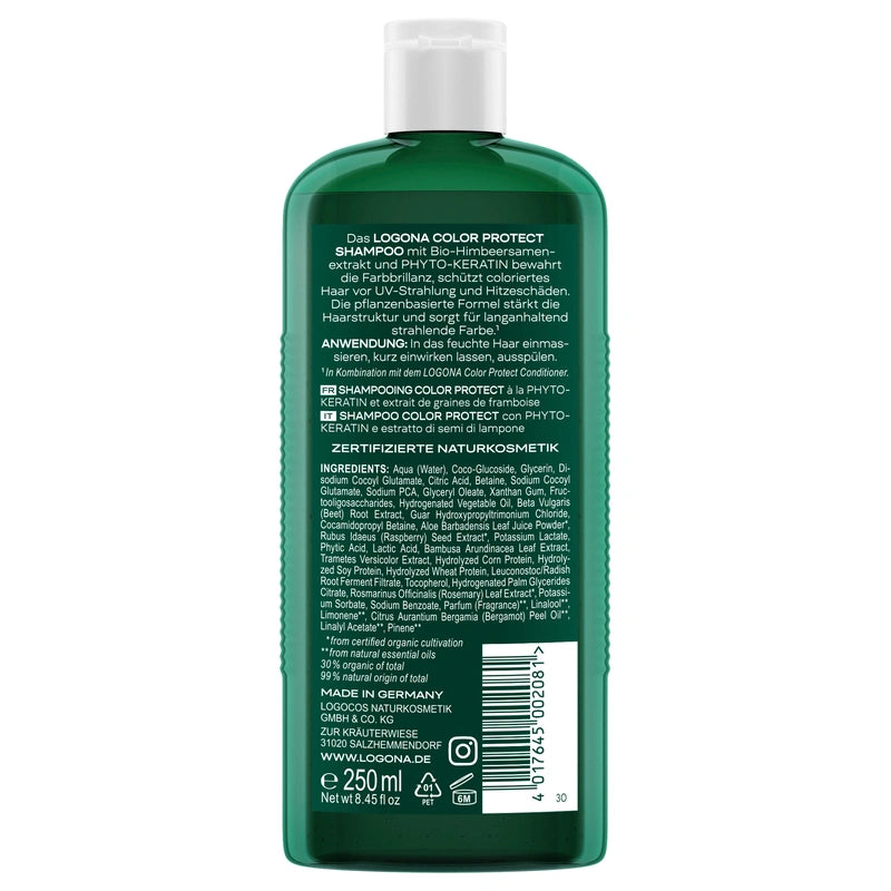 Farb-Shampoo Himbeere & Phyto-Keratin BIO