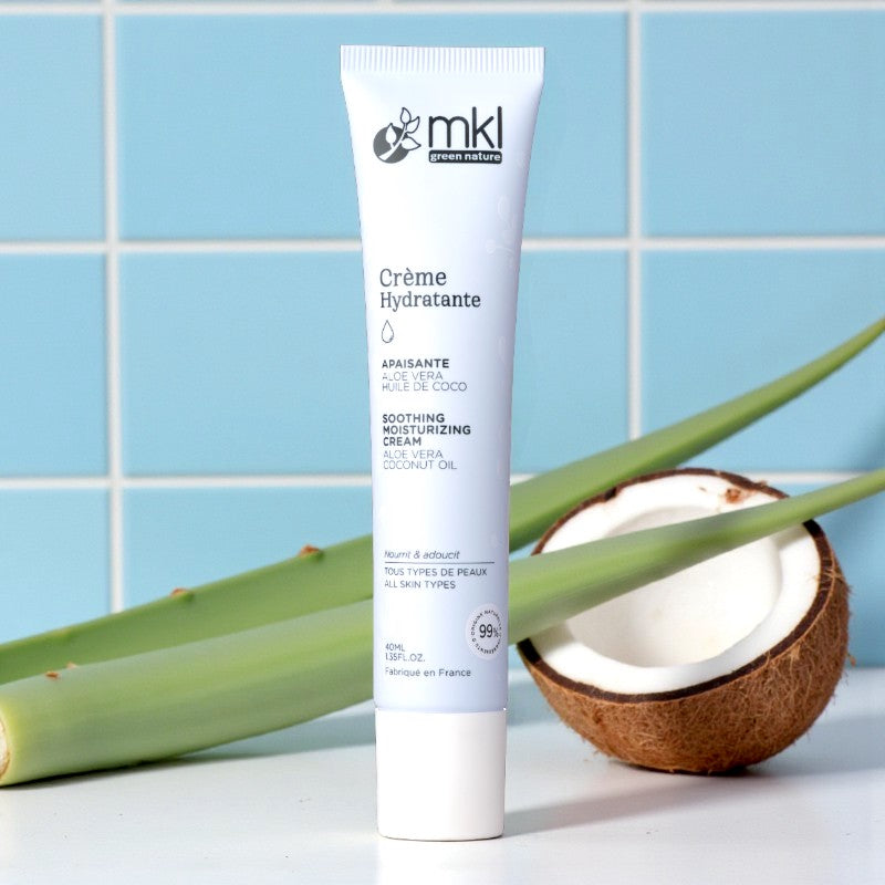 Wohltuende Feuchtigkeitscreme mit Bio-Aloe Vera – 40 ml – MKL Green Nature