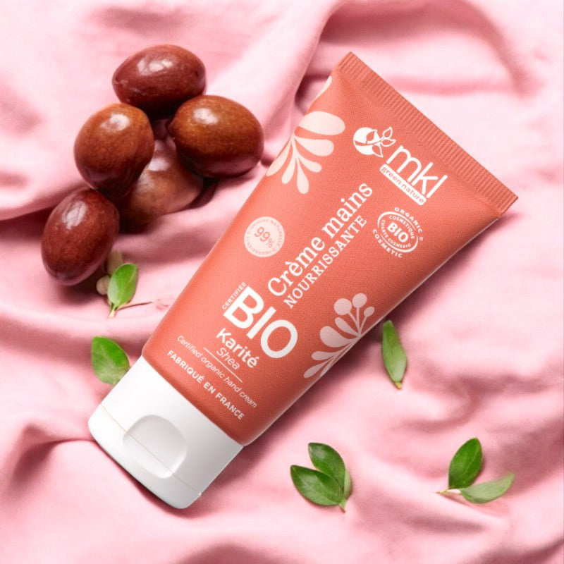 Crème mains nourrissante & réparatrice BIO karité - 50ml - MKL Green Nature