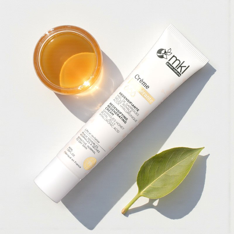 Regenerierende Creme mit Bio-Honig und Gelée Royale – 40 ml – MKL Green Nature