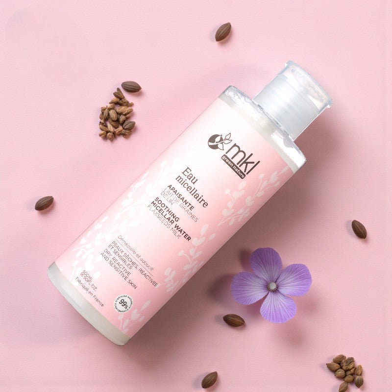 Wohltuendes Mizellenwasser mit Bio-Leinsamen – 500 ml – MKL Green Nature