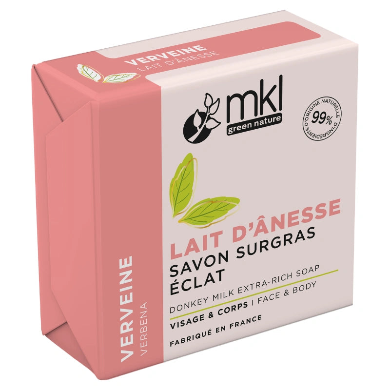 Savon surgras lait d'ânesse verveine
