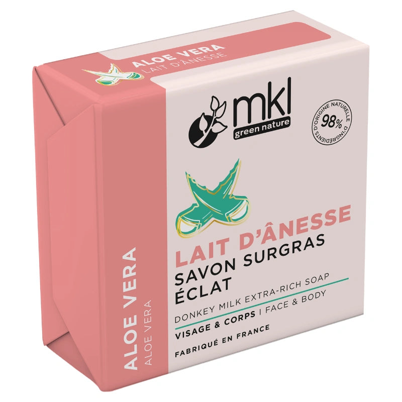 Rückfettende Eselsmilch-Seife Aloe Vera