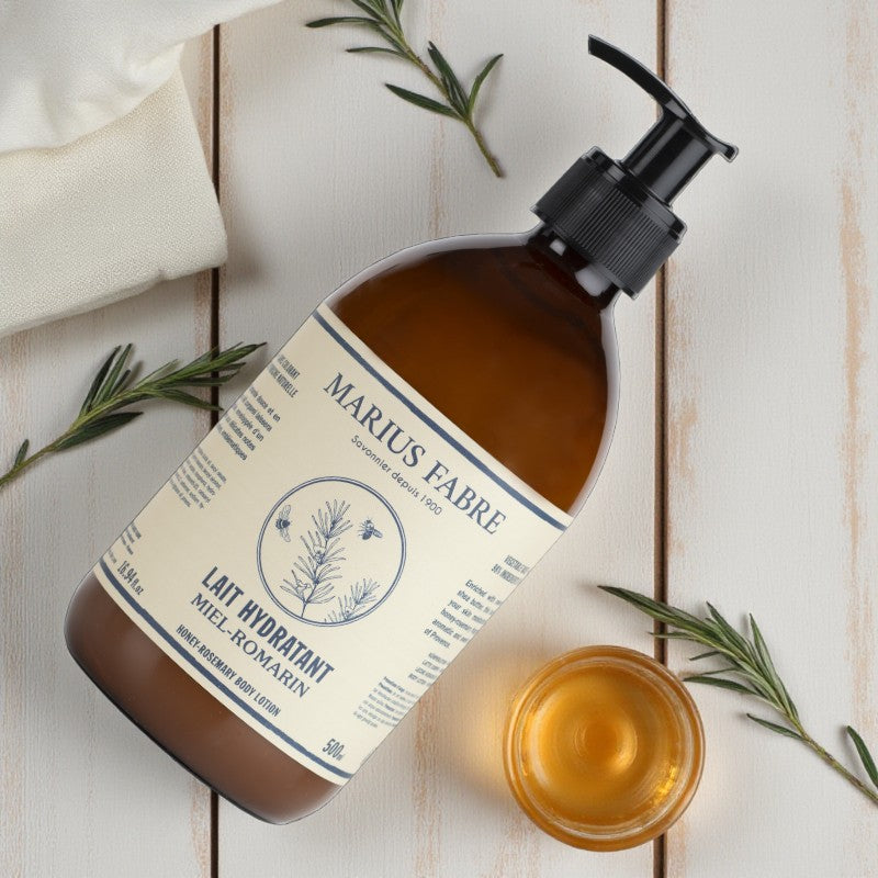 Feuchtigkeitsspendende Körperlotion mit Honig und Rosmarin – 500 ml – Marius Fabre