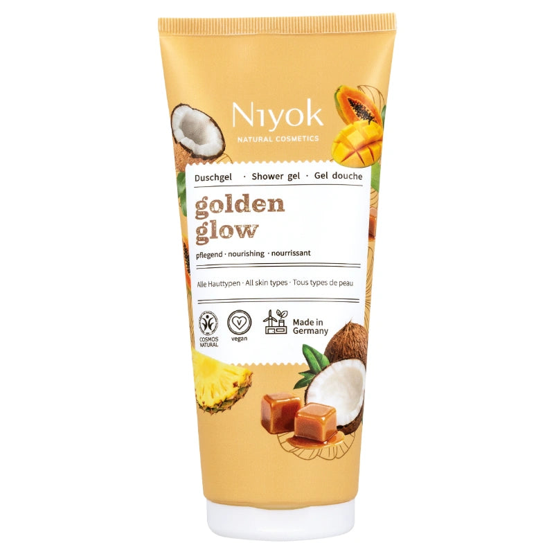 Gel douche golden glow tropical & caramel