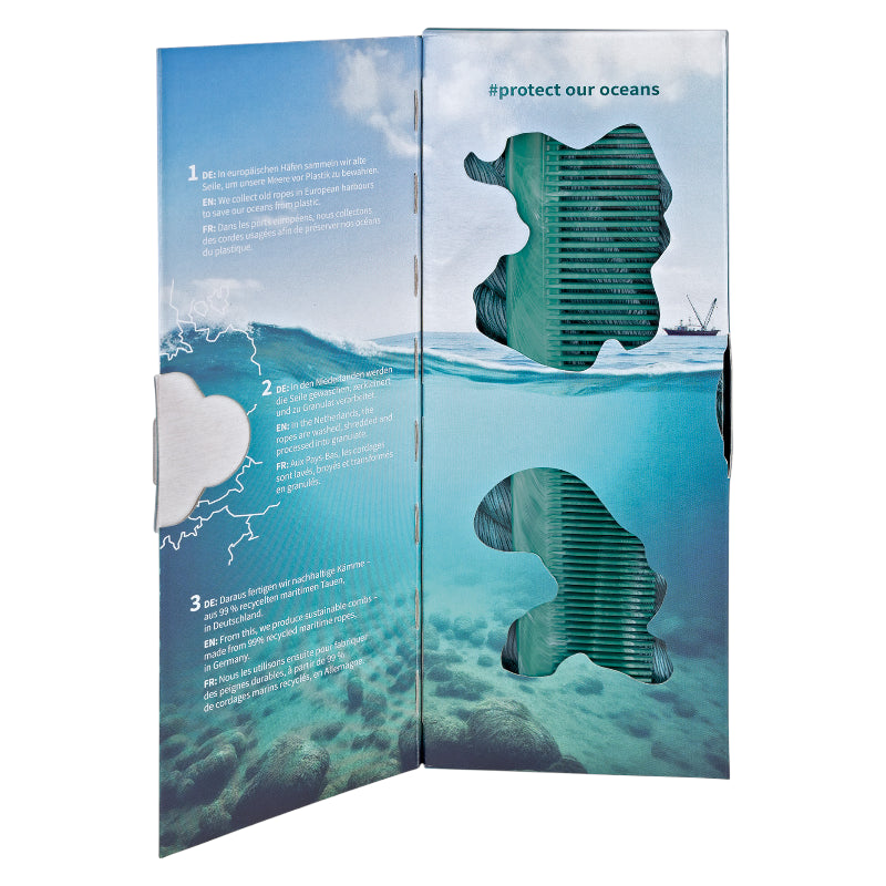 Peigne de coiffure recyclé - Niyok