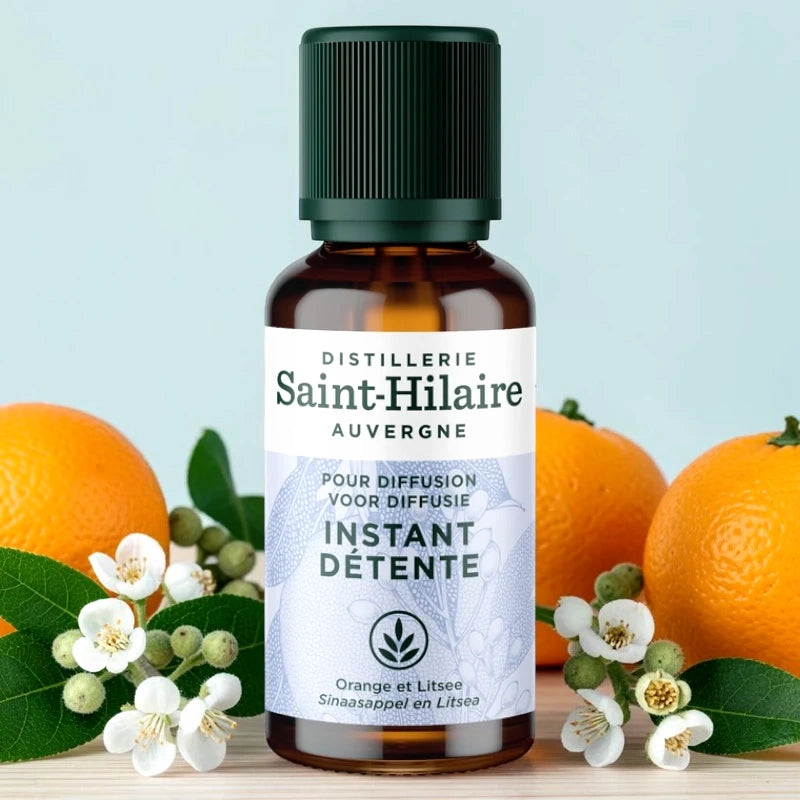 Synergie d'huiles essentielles instant détente BIO