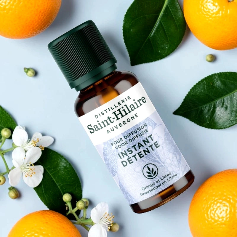 Synergie d'huiles essentielles instant détente BIO