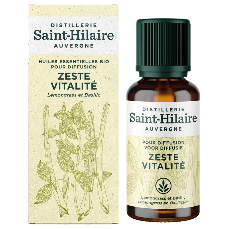 Synergie d'huiles essentielles zeste vitalité BIO