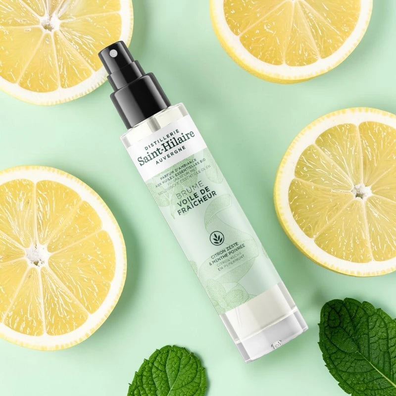 Brume parfumée voile de fraîcheur citron & menthe