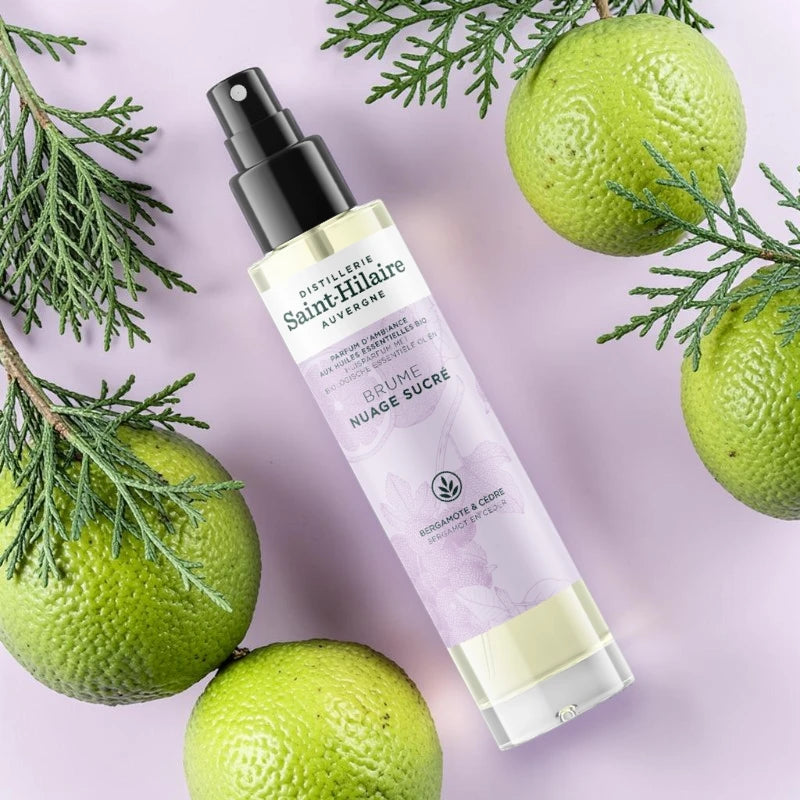 Brume parfumée nuage sucré bergamote & cèdre