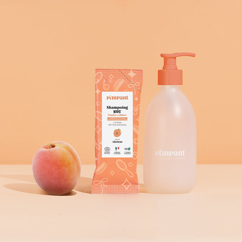 Kit découverte shampooing enfants abricot