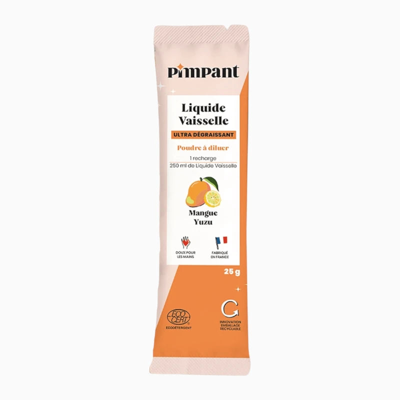 Liquide vaisselle recharge à diluer mangue & yuzu