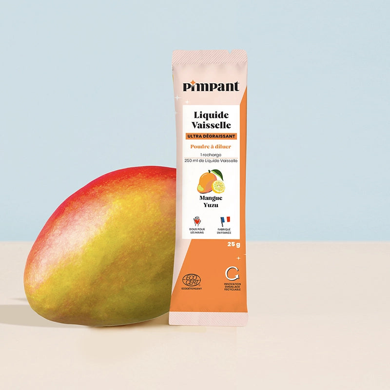 Liquide vaisselle recharge à diluer mangue & yuzu