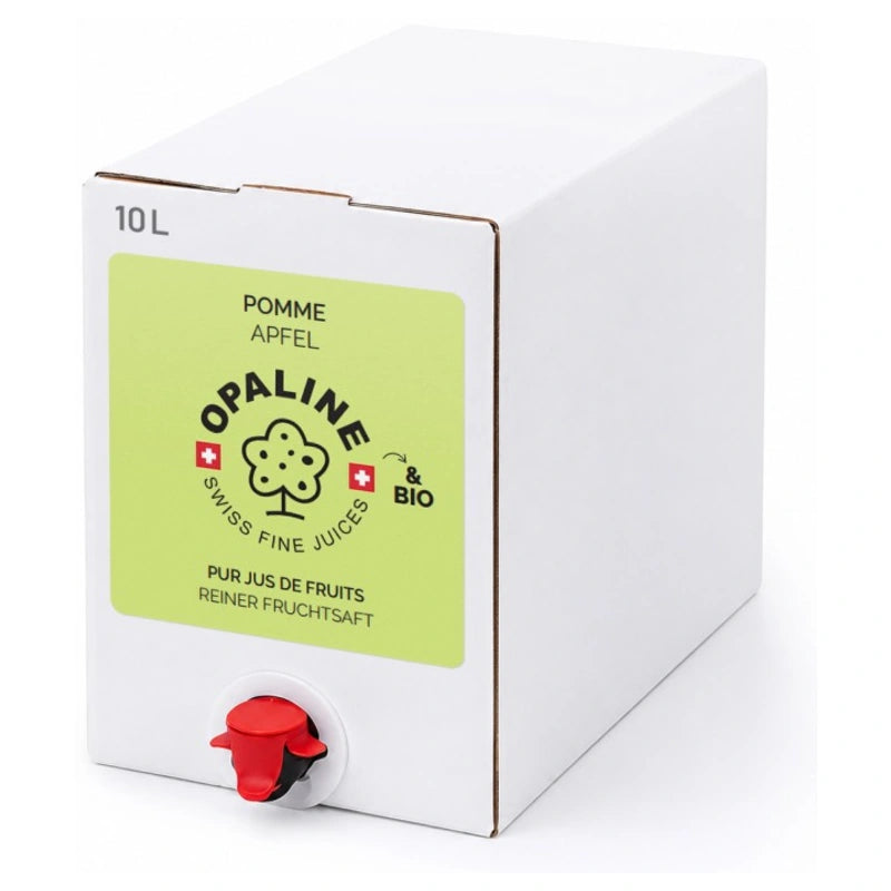 Reiner Apfelsaft aus dem Wallis im Bag-in-Box BIO
